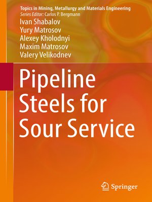 cover image of Pipeline Steels for Sour Service